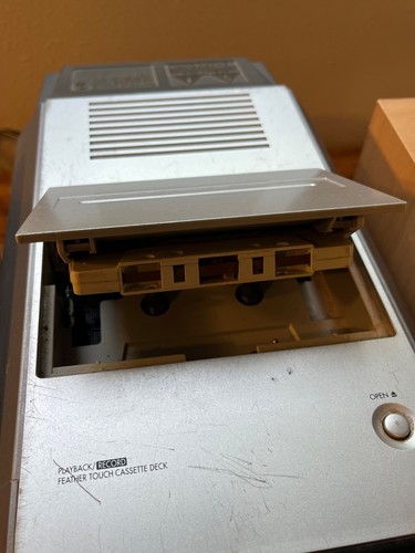 Panasonic SA-PM19 5 Disc CD Changer System Stereo Cassette Tape Deck w/ Remote - Picture 13 of 18