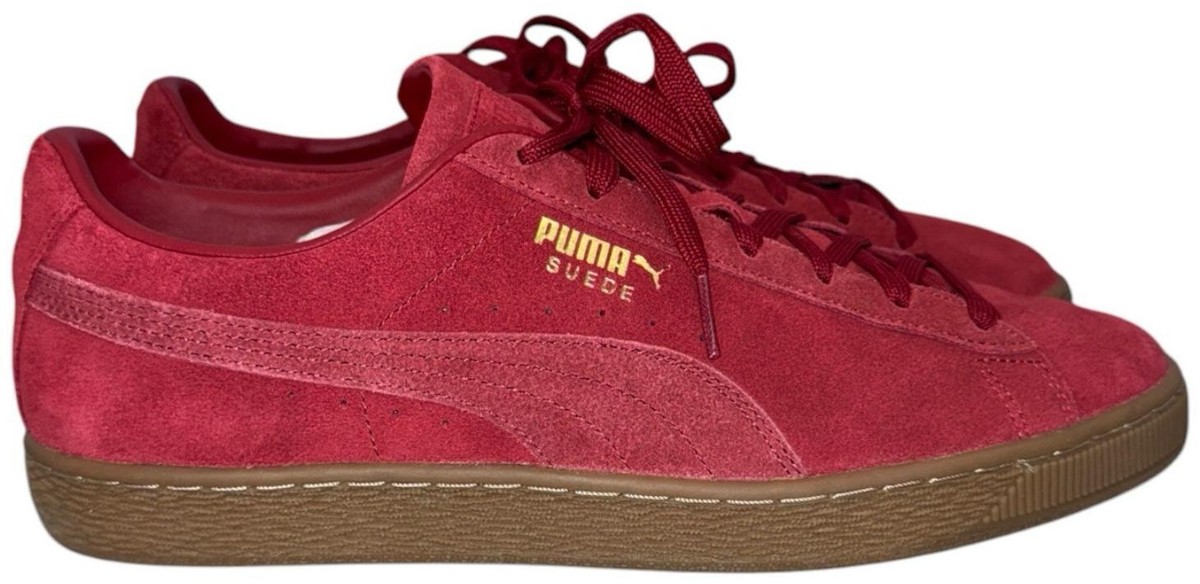Puma Suede Intense Red Gum for sale | eBay