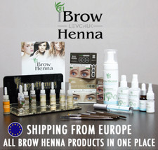 BrowXenna Professional Henna Eyebrow Tint, Long-Lasting Brow Tattoo Effect 10 ml