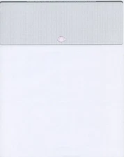 100 High Security Blank Check Stock Paper - Check on Top -  Platinum Basketweave