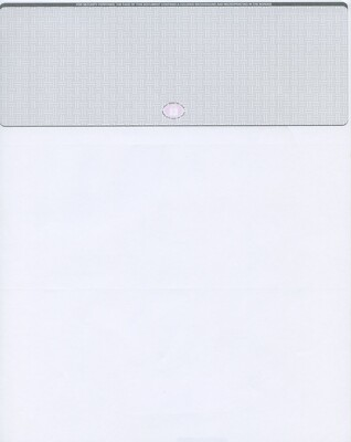 #ad 1000 High Security Blank Check Stock Paper Check on Top Platinum Basketweave $74.51