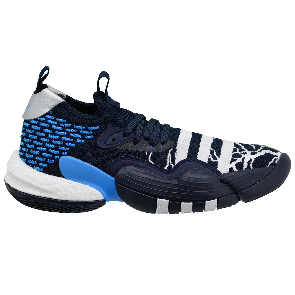 navy blue adidas basketball shoes