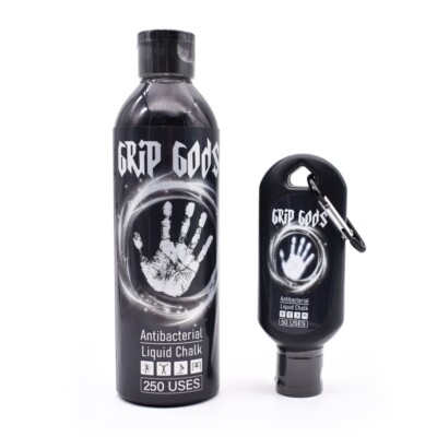 GRIP GODS Liquid Chalk Combo Travel Bottle (50ML) & Refill Bottle (250ML)