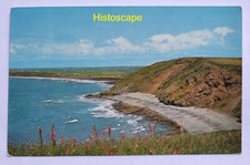 Postcard Used Widemouth Bay from Millook Cornwall England 1973