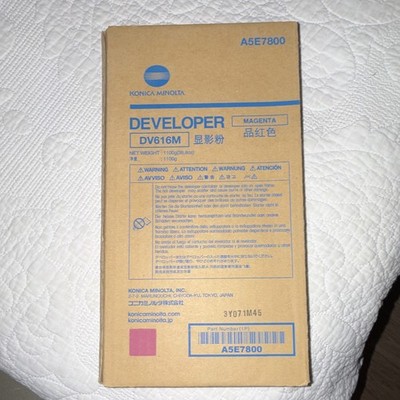 Konica Minolta DV616M Magenta Developer Genuine Original Laser A5E7800