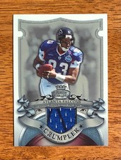 Alge Crumpler 2007 Bowman Sterling Jersey Relic Atlanta Falcons