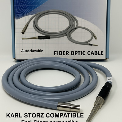 Fiber Optic Light Cable  Karl Storz Compatible 3.5mm 3m Endoscope/Cold Light USA