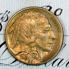 * 1918-S * SOLID+ GEM BU MS BUFFALO NICKEL * FROM ORIGINAL COLLECTION