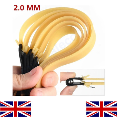 Leistungsstarkes elastisches Gummiband Schlauch Bungee Ersatz Steinschleuder Katapult Jagd