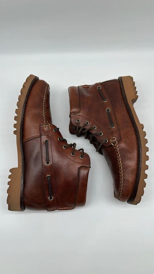 L.L.Bean Men's Allagash Handsewn Chukka Boots Size 9 Canyon  - Image 4 of 4