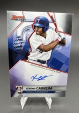 2025 Bowman's Best - Best of 2025 Autographs Yeremy Cabrera #B25-YCA (AU, RC)