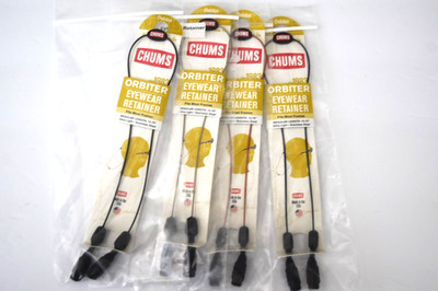 Chums Eyewear Retainer SS Lot of 4 Mono Orbiter 12403 Sunglasses Strap