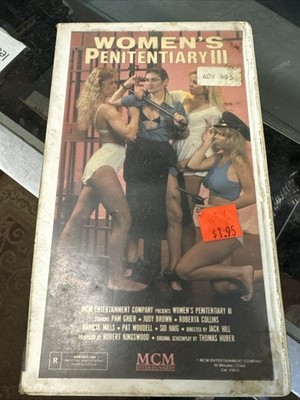VHS Women's Penitentiary 3 MCM Video VHS Pam Grier