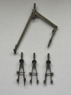 Vintage Drafting Compass Tools