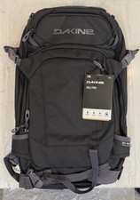 DAKINE Heli Pro 20L Black Backpack Zip Closure Padded Shoulder Strap Handle