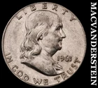 1961-D Silver Franklin Half Dollar-Scarce Better Date No Reserve #i2705