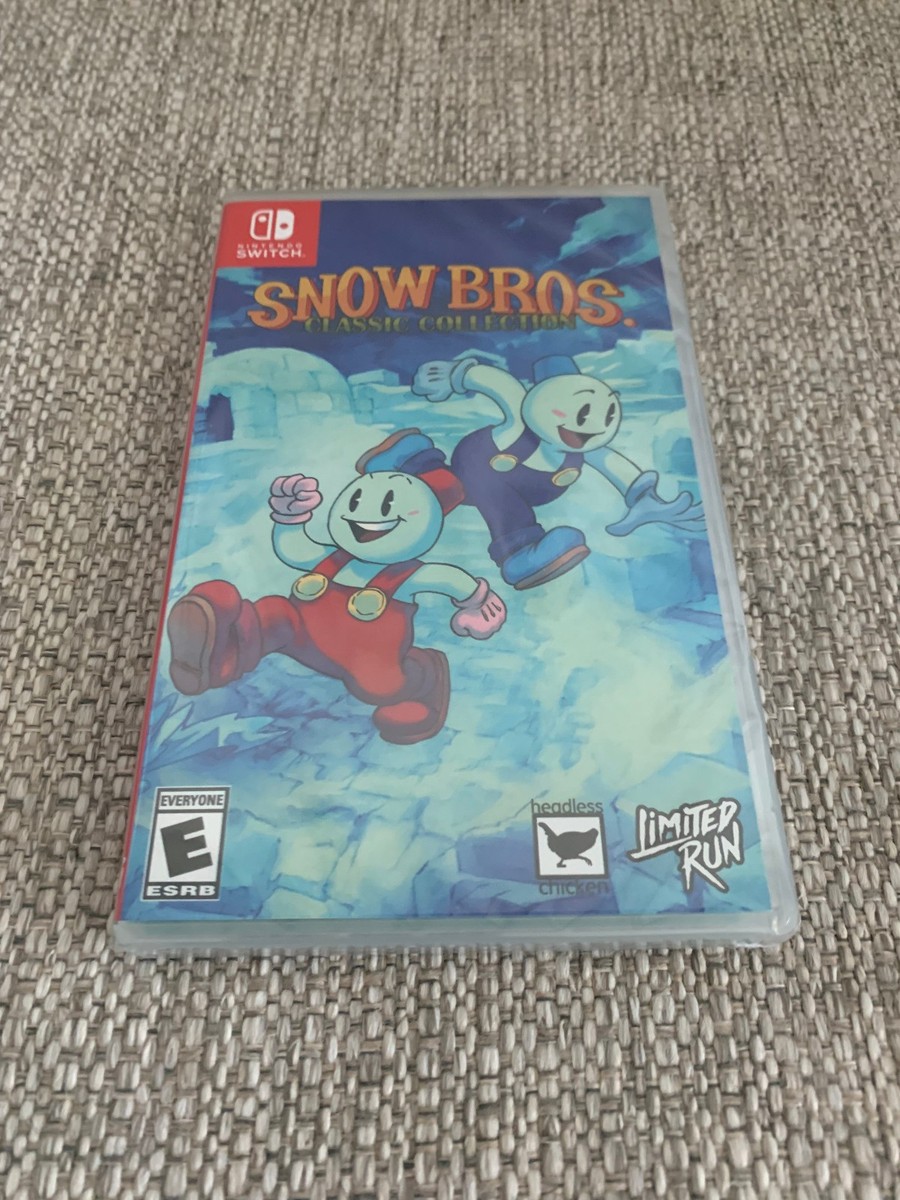 Snow Bros. Classic Collection Switch Limited Run #303 Nintendo New