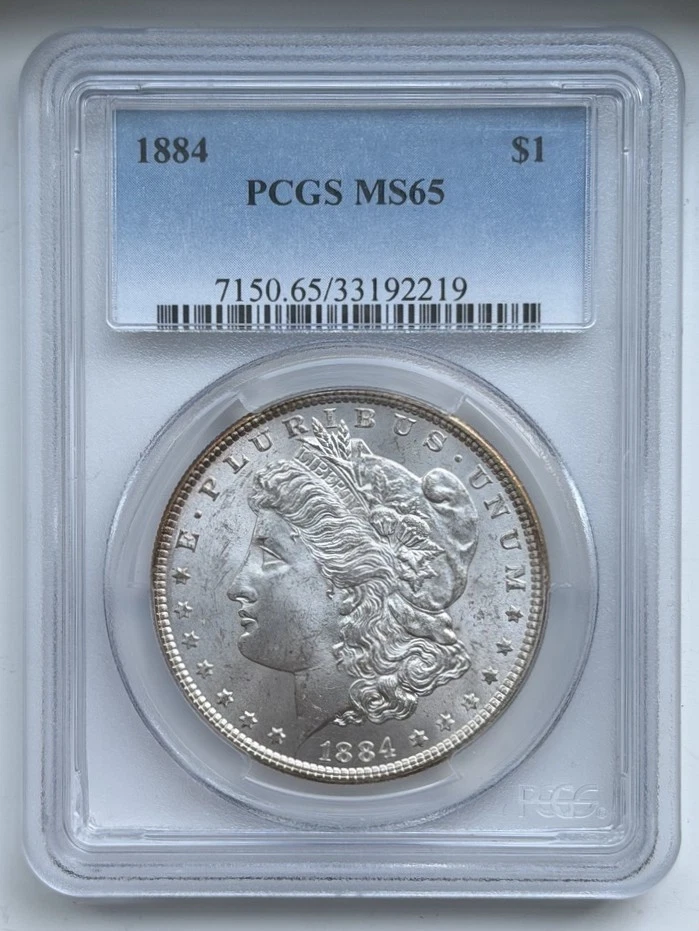 1884 Year Grade MS 65 Morgan Dollars (1878-1921) for sale | eBay