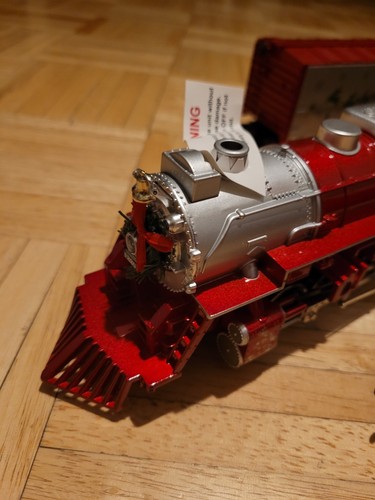 LIONEL CHRISTMAS LIGHT EXPRESS LIONCHIEF STEAM LOCOMOTIVE O GAUGE 2123100-E - Picture 2 of 10