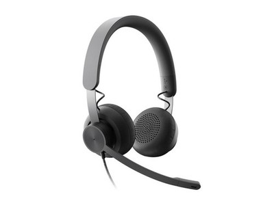 Logitech 981-00087 ZONE WIRED HEADSET UC