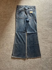 Wrangler Vintage High-Waisted Bell Bottom Flare Jeans