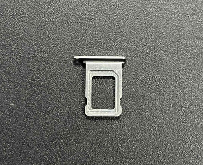 Für Apple iPhone 14 pro / pro max Sim Halter Simslot Sim Tray Silber