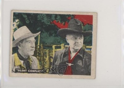1950 Topps Hopalong Cassidy R712-2 Silent Conflict Strange Friends #188 z6d