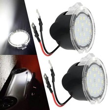 Clear Puddle Led Side Mirror Lights For Ford F150 2009 2003-16 -2014 Ford New Clear Puddle Led Side Mirror Lights For Ford F150 2009 2003-16 -2014 Ford New