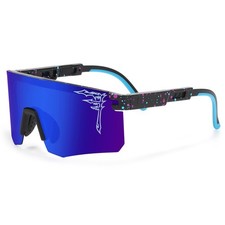 Two Sizes Polarized Baseball Sunglasses For Adults and Youth Boys Girls Kids ...