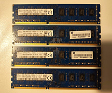 SK hynix 32GB 4x8GB DDR3 PC3L-12800U 240-Pin DIMM Unbuffered RAM