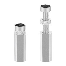 GPU Support Stand, 2Pcs Graphics Card Support Square 1.9-3.1 Inch, Silver