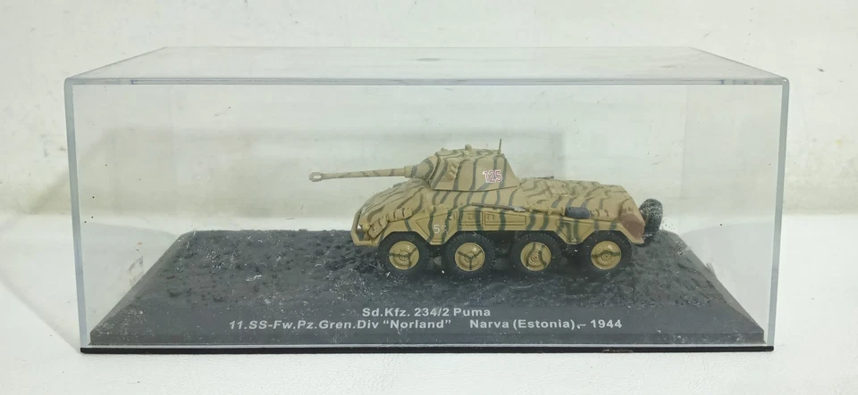I105879 DE AGOSTINI 1/72 - Sd.Kfz. 234/2 Puma - Narva Estonia 1944 - Immagine 2 di 4