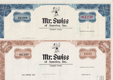 Mr. Swiss of America 1969 (braun) und Mr. Swiss of America 1971 (blau)