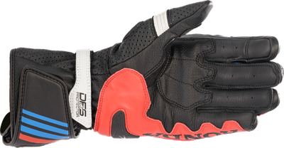 #ad #ad ALPINESTARS Honda GP Plus R v2 Gloves Black Red Blue 3556321 1317 3X 3XL $249.95