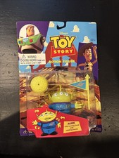 SEALED Vintage 1995 Toy Story Posable Alien Action Figure Disney Pixar Think Way