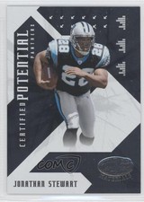 2008 Leaf Certified Materials Potential 917/1000 Jonathan Stewart #CP-2 2u3