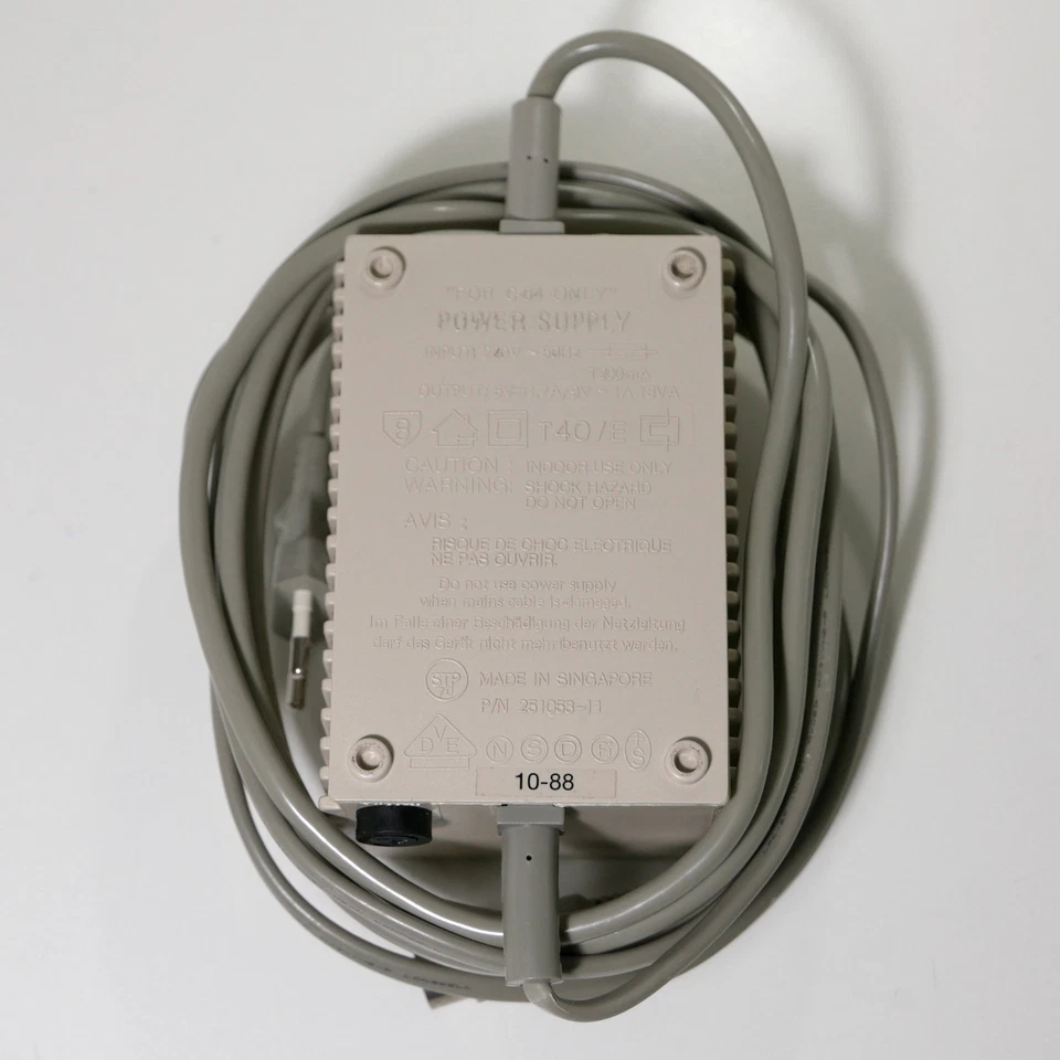 ✅ Alimentatore PSU Commodore 64 C64 Trasformatore Testato Funzionante ⭐⭐⭐⭐⭐ - Immagine 2 di 3