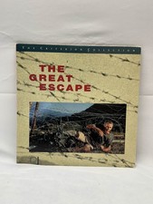 THE GREAT ESCAPE Criterion 2-Laserdisc LD SET WIDESCREEN FORMAT 1991 Rare