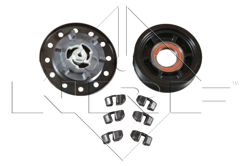 NRF-OE 380035 Magnetic Clutch, air conditioning compressor for LEXUS,TOYOTA