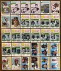 (30) 1970s TOPPS BASEBALL HOF/STAR CARDS AARON, ROSE, MARIS,NOLAN RYAN READ DESC