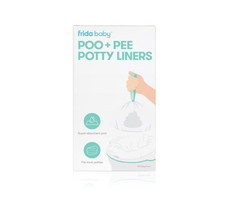 Frida Baby 30-Pack Potty Liners, Leak-Proof  Super-Absorbent for Easy Cleanup