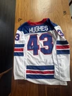 QUINN HUGHES SIGNED / AUTOGRAPHED TEAM USA 2026 OLYMPICS JERSEY WILD PROOF