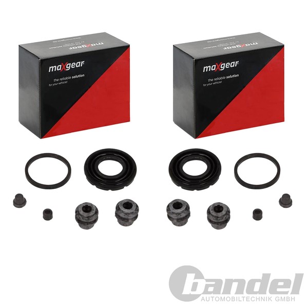 2X Maxgear REP.-SATZ Bremssattel Hinten Passend FüR Nissan Cube Juke Pulsar Qash-image