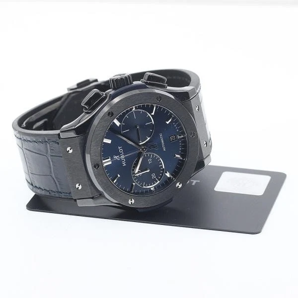 Hublot — Hublot Classic Fusion 521.CM.7170.LR 45mm Navy Dial Automatic Watch #C1972