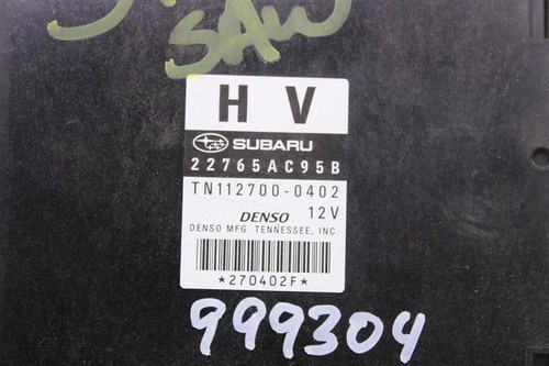 ECU ECM COMPUTER Subaru Legacy 2011 11 22765AC95B 999304 - Picture 4 of 4