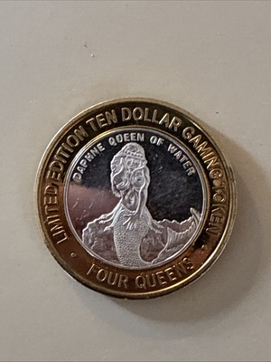 #ad .999 1 Oz Silver Round Gaming Coin $60.00