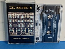 LED ZEPPELIN 💠 PHYSICAL GRAFFITI 💠 CASSETTE TAPE   PLAY TESTED 💠 EXCELLENT 
