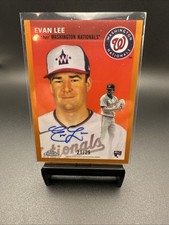 2023 Topps Chrome Platinum Anniversary - Evan Lee #76 Orange Refractor /25 (RC)