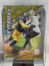 T.J. Watt, 2023 Panini Contenders, Power Players Silver #22 Hobby Exclusive