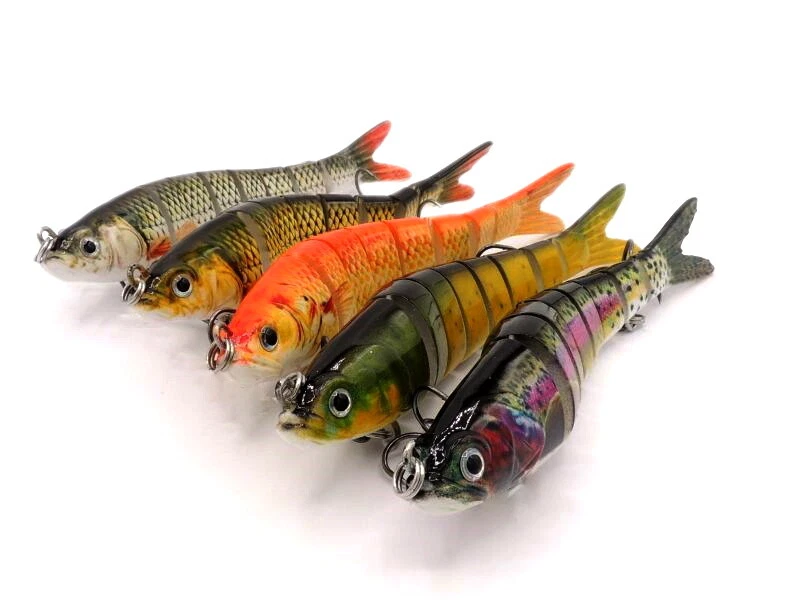 🌈✅ Wobbler Kunstköder Raubfischköder Jerkbait Hard Bait Hecht Zander Wels 3D✅🌈 - Bild 2 von 4
